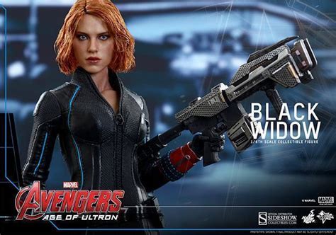 Black Widow Scarlett Johansson Em Vingadores Era De Ultron Action Figure Perfeita Hot Toys