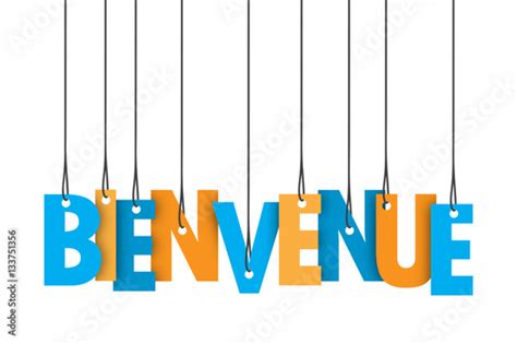 Bienvenue Icône Vecteur Stock Vector Adobe Stock