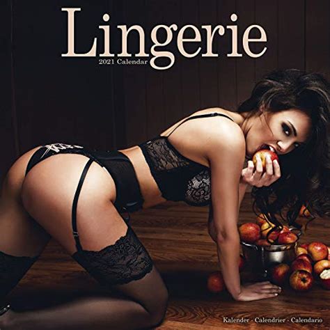 Amazon Lingerie 2021 Wall Calendar Avonside Publishing Ltd 輸入版カレンダー