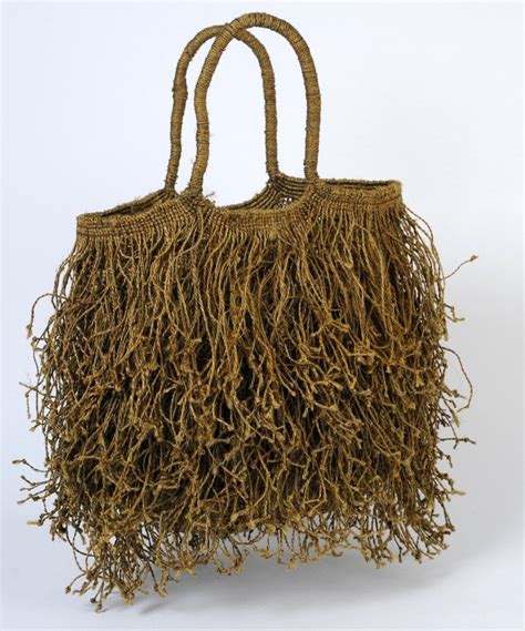 Jute Macramé Fringe Bag Olive Fringe Bags Jute Macrame Bags