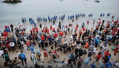 Over People Baptized At California Beach Church Ministries