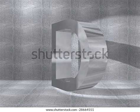 Metal Alphabet Stock Illustration 28664551