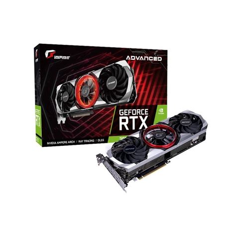 Placa de Vídeo Colorful iGame GeForce RTX 3060 Ti Advanced OC LHR V