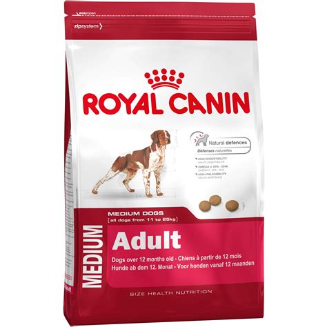 Суха храна за кучета Royal Canin Medium Adult, 15 кг - eMAG.bg