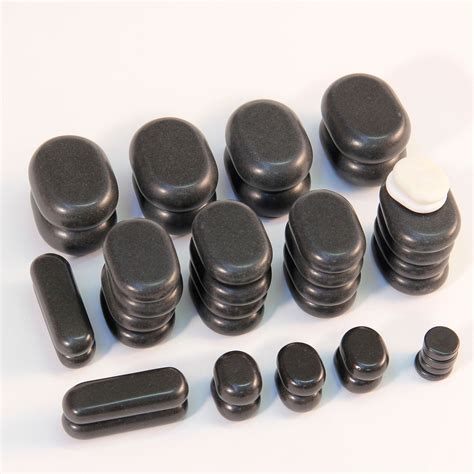 Bodynova Hot Stone Set Teilig Yogamatten Bodhi Hot Stones Meditationskissen Shiatsu Matten