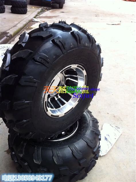 Rueda de 19x7 8 para coche ATV llanta de vacío delantera y trasera 18