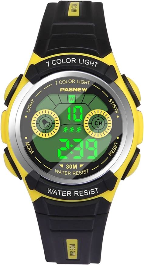 Hiwatch Montre Enfant Lumi Res Num Rique Led Multifonctionnelle