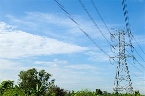 Premium Photo High Voltage Towers