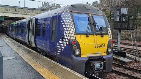 S5 E9 ScotRail Class 334 Review At Edinburgh Waverly YouTube