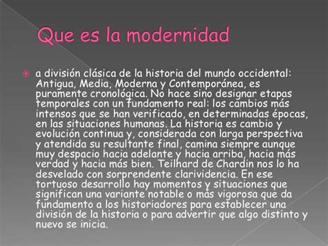 La Modernidad111