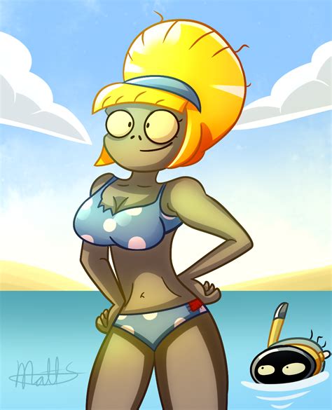 Pvz Bikini Zombie By Lwb The Fluffymystic On Deviantart