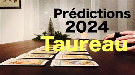 Taureau Prédictions pour lannée 2024 Taroscope annuel Tirage de