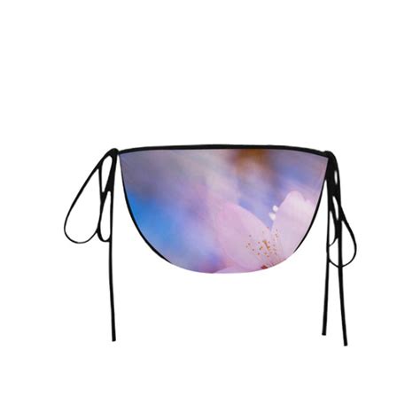 Sakura Cherry Blossom Spring Heaven Light Beauty Custom Bikini Swimsuit Bottom Id D