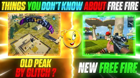 Old Peak By Glitch😍🔥new Free Fire Is Here😱things You Dont Know About