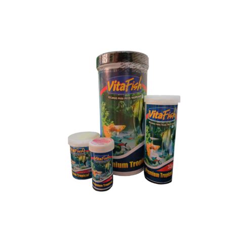 ALIMENTO PARA PECES VITAFISH ESCAMAS P AGUA TROPICAL Corralón Gomensoro