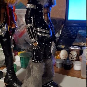 KISS Eric Carr The Fox Miniature Creatures Of The Night Custom 12 Inch