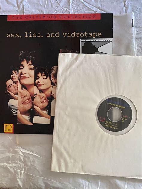 Sex Lies And Videotape The Criterion Collectionlaserdisc Original