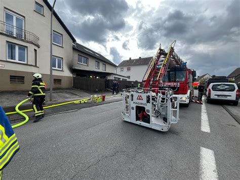 FW MK Brennende Terrasse sorgt für Feuerwehreinsatz Presseportal