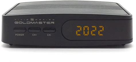 Цифровая Приставка Goldmaster T-707hd Dvb-T/T2 Цифровой Эфирный ...