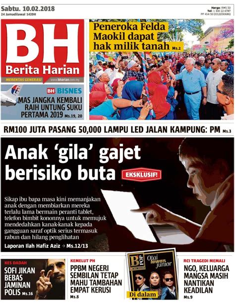 Berita Harian Malaysia February Magazine 46800 Hot Sex Picture