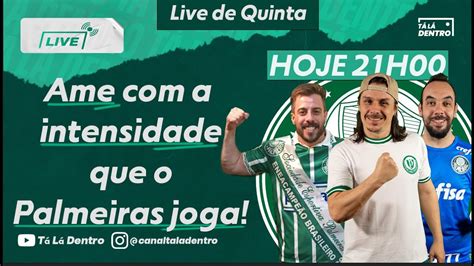 Ame a intensidade que o Palmeiras joga Análise Palmeiras 3 x 0