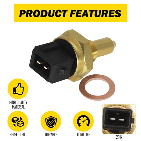 Coolantoil Temperature Sensor Fits Bmw 128i 135i 323i M6 X3 X5 X6 13621433076 Ebay