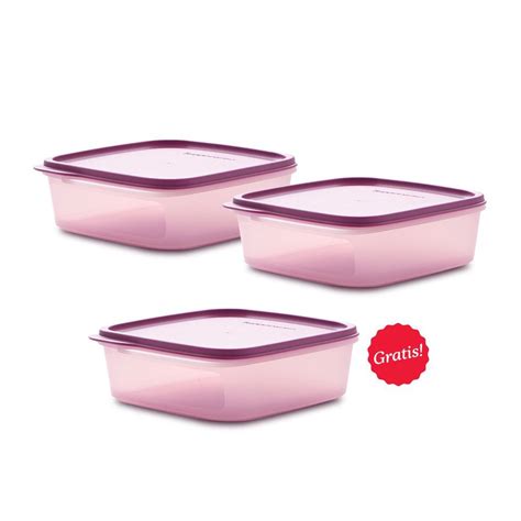 Tupperware Smart Saver Square Free Shopee Malaysia