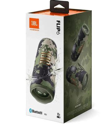 Колонка портативная JBL Flip 6, 30Вт, камуфляж [jblflip6squad] – купить ...