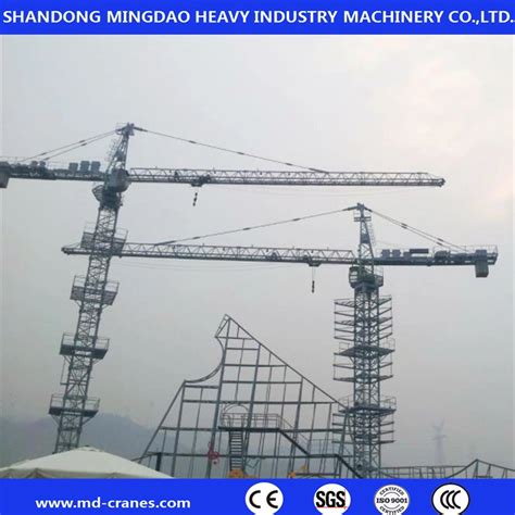 Construction Luffing Jib Top Slewing Cranes Topkit Tower Crane