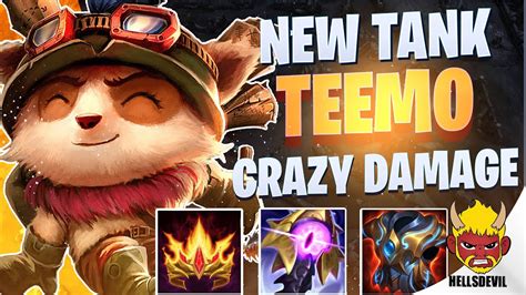 WILD RIFT TANK TEEMO BUILD CRAZY DAMAGE UNKILLABLE Challenger