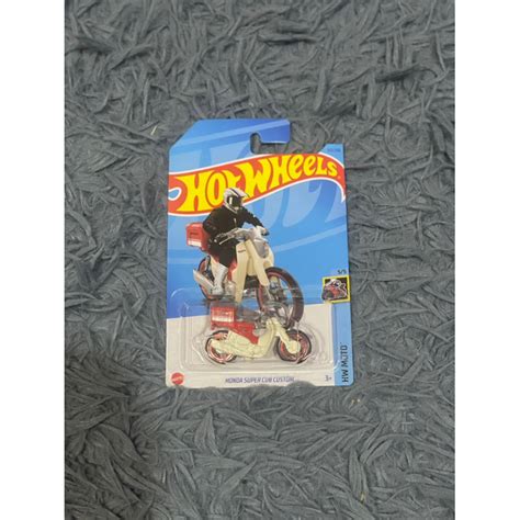 Hot Wheels Honda Super Cub Custom Shopee Malaysia