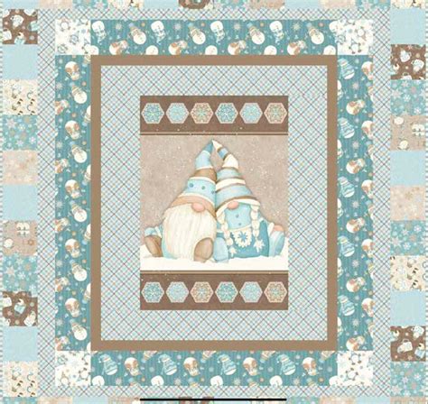 I Love Sn Gnomies Completed Quilt Designed By Shelly Comiskey Etsy