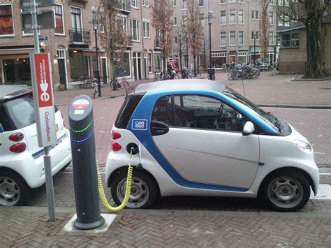 File:Electric car charging Amsterdam.jpg