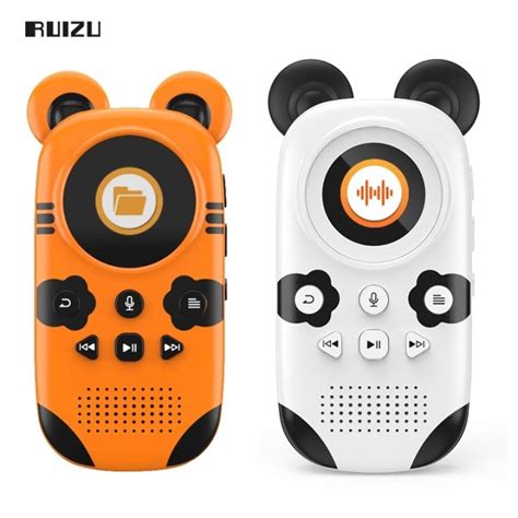 ใหม่ RUIZU X30 X31บลูทูธ5.0 MP3เครื่องเล่น1.5นิ้ว16กรัมมินิน่ารัก MP3 ...