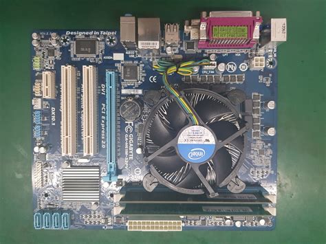 Gigabyte GA-H61M-S2PV motherboard + Celeron + 4GB RAM on eBid United ...
