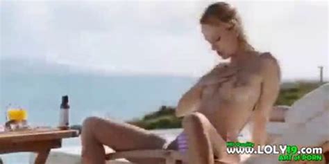 Absolutly Hot Blond Fingering Her Pussy Video Tnaflix