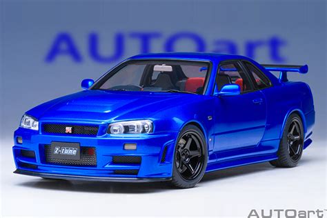 NISMO R34 GT R Z TUNE BAYSIDE BLUE Automania India