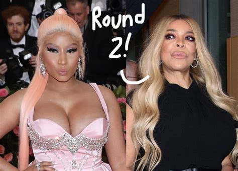Wendy Williams Reignites Nicki Minaj Feud Over Sex Offender Husband Shots Fired Perez Hilton