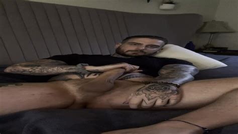 Horny Tattoed Guy Loves To Jerks Off His 9 Inch Dick Every Time His Alone Pornhub Gay