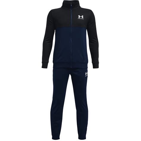 Under Armour Colour Block Knit Tracksuit Junior Performance