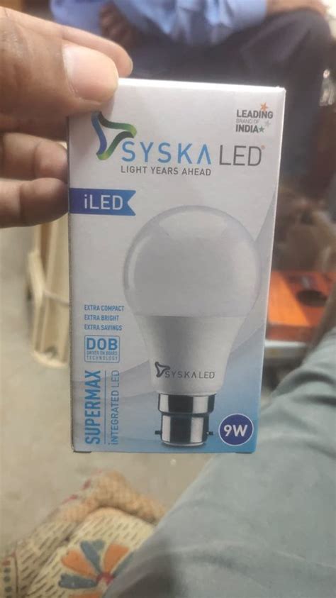 Ceramic Syska Led Bulb Cool Daylight 7 W At Rs 80 Piece In Rae Bareli