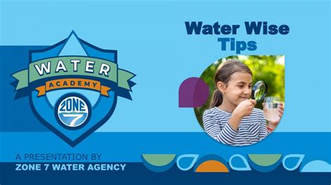 Water Academy Standards Zone 7 Water Agency