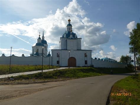 Фото Монастырь в городе Енисейск