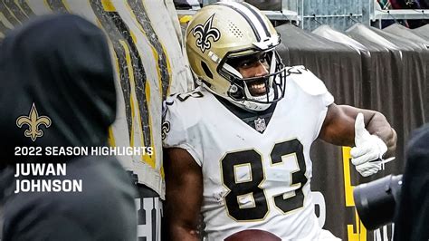 Saints Te Juwan Johnson S Top Plays Of The Nfl Season