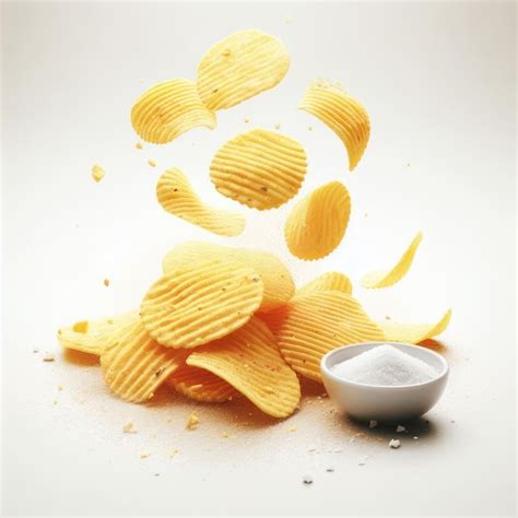 Premium Photo Ai Generated Realistic Photo Of Crispy Potato Chips