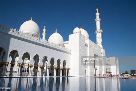 Sheikh Zayed Bin Sultan Al Nahyan Mosque High Res Stock Photo Getty