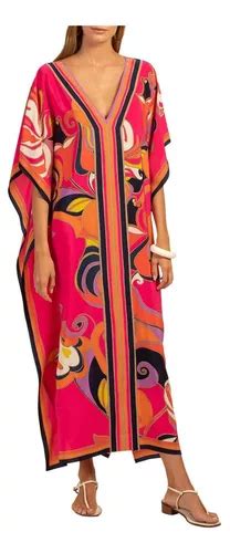 Bsubseach Kaftan De Playa Cubre Bikini Vestido Largo Mujer Meses Sin