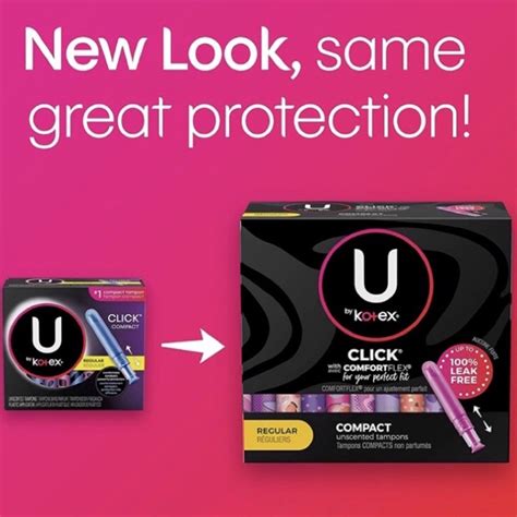 U By Kotex Click Compact Tampons Unscented Shopee Philippines