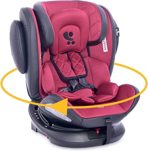 Lorelli Aviator 2021 Black/Red 0-36 kg SPS Isofix 360° Autostoel ...