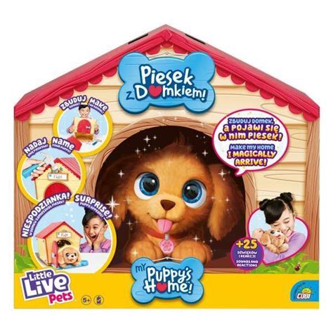 Little Live Pets 26477 Piesek z domkiem | księgarnia Edugaleria.pl